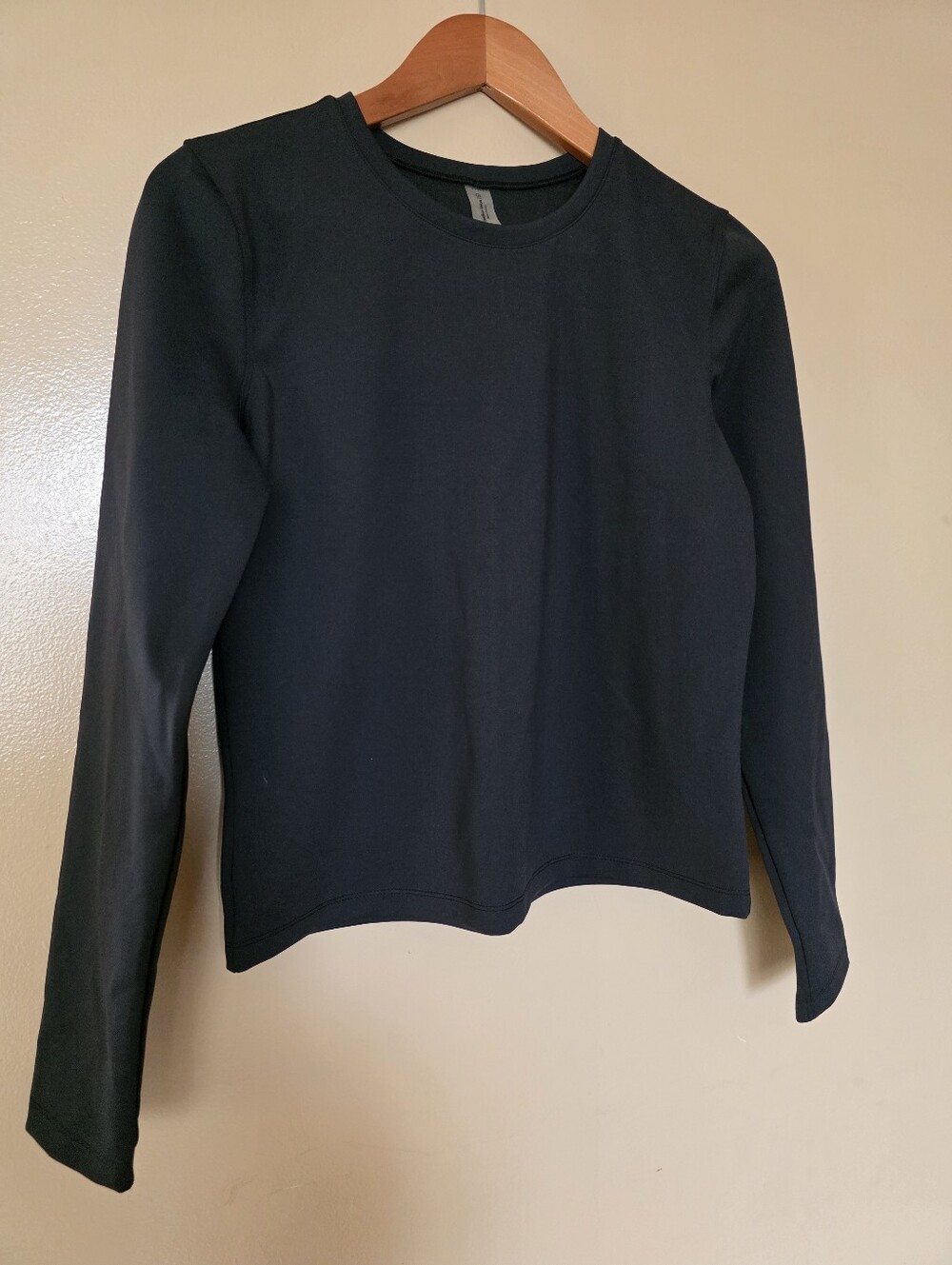 Outdoor Voices Scuba Crewneck Top Long Sleeve Stretch Activewear L Athleisure